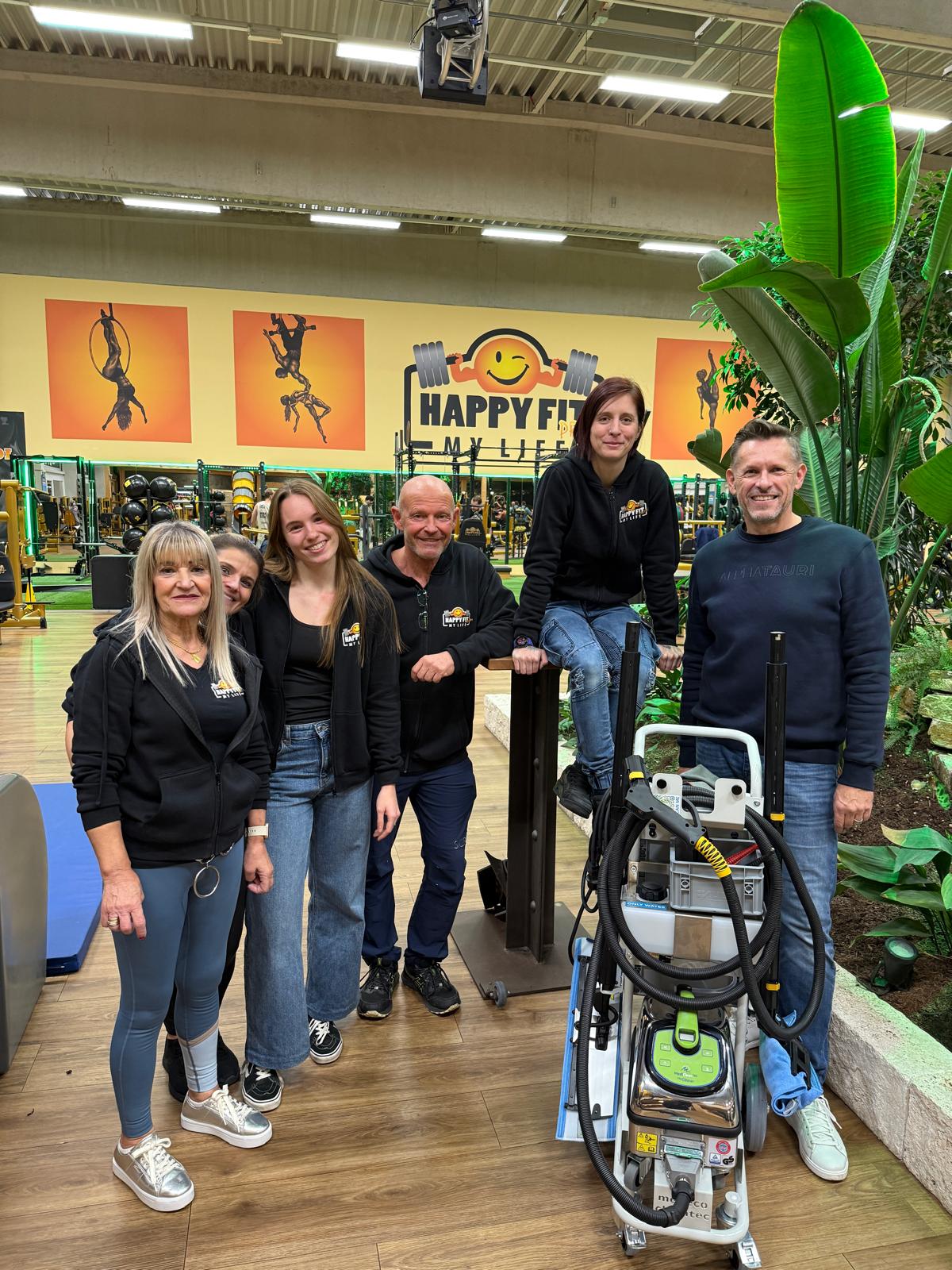 Chemiefreie Reinigung in unseren Clubs - Team Steyr Stadtgut mit Andreas Fink