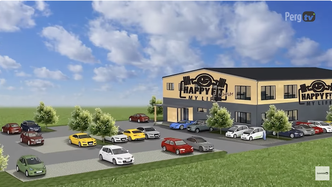 HappyFit Videobeitrag von Gemeinde TV zum Spatenstich in Perg