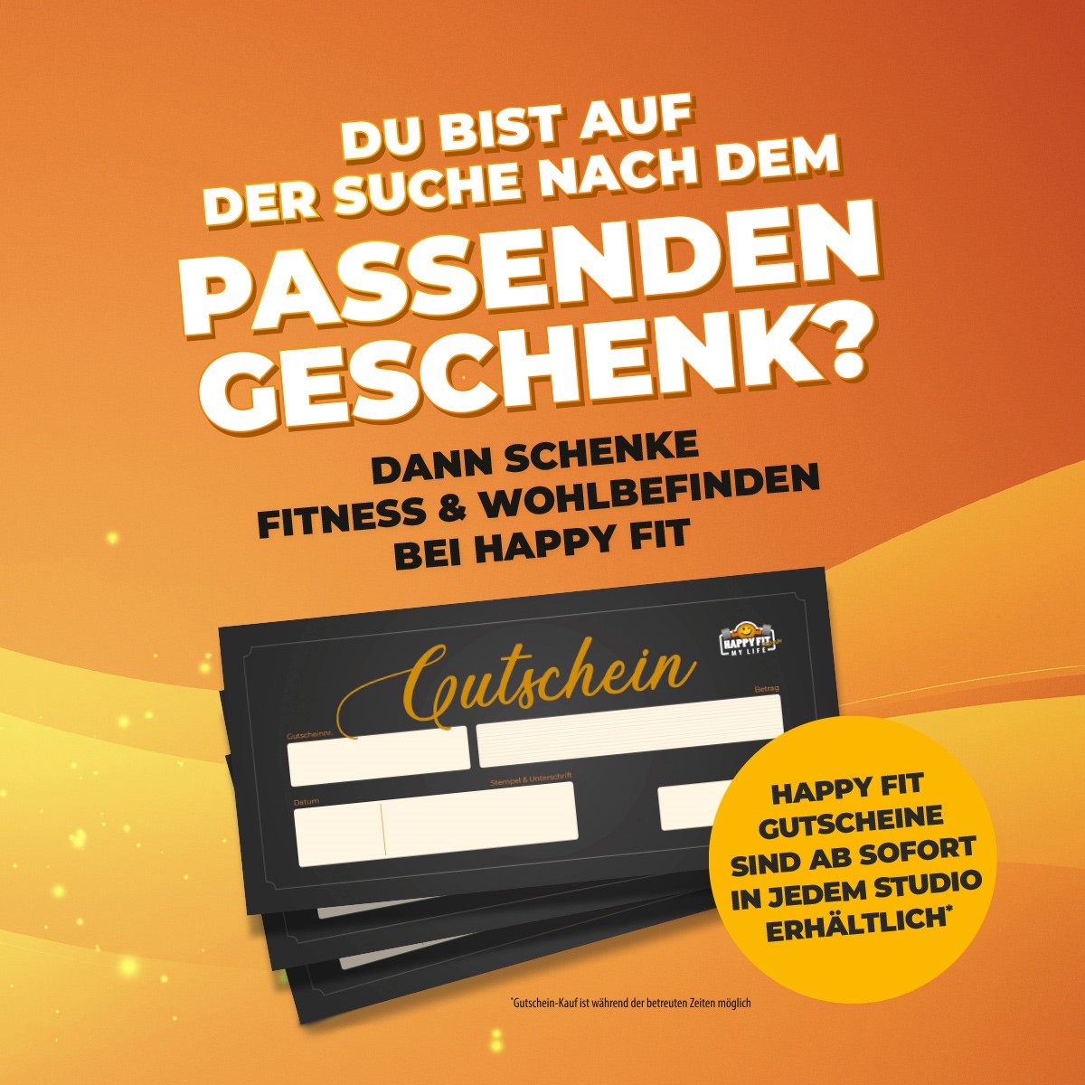 Wertgutschein HappyFit