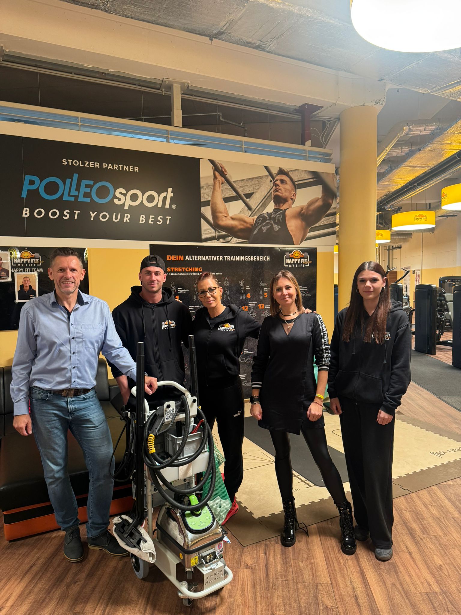 Einschlung für das Trockendampfgeräte der Firma Medeco