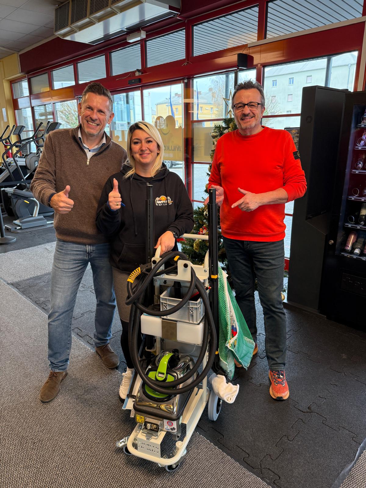 Einschlung für das Trockendampfgeräte der Firma Medeco in Braunau